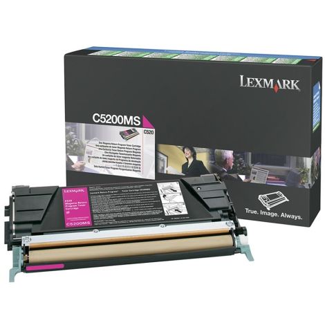 Toner Lexmark C5200MS (C530), magenta, originalni