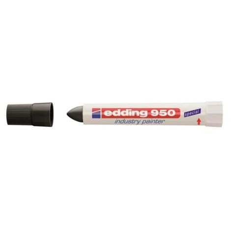 Industrijski voščeni marker edding 950 črn