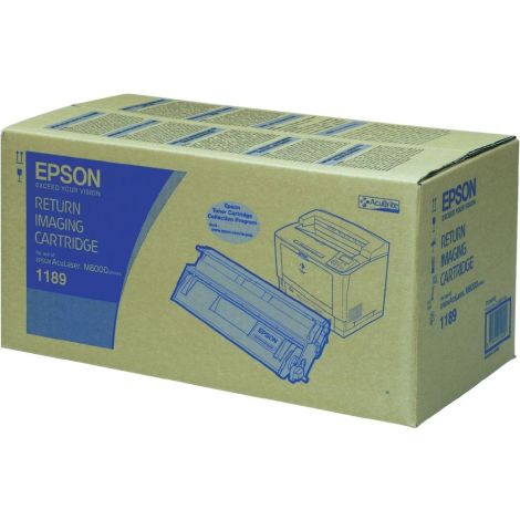 Toner Epson C13S051189 (M8000), črna (black), originalni