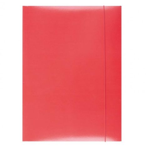 Office Products rdeča kartonska embalaža z gumico
