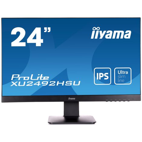 24" LCD iiyama XU2492HSU-B1 - IPS, FullHD, 5ms, 250cd/m2, HDMI, DP, VGA, repro XU2492HSU-B1