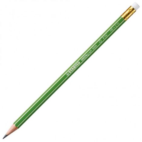 STABILO GREENgraph HB svinčnik z radirko 12 kos
