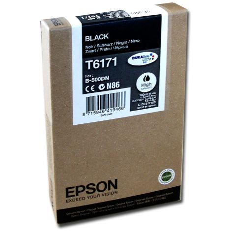 Kartuša Epson T6171, črna (black), original