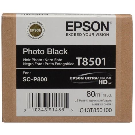 Kartuša Epson T8501, foto črna (photo black), original