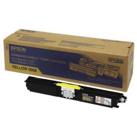 Toner Epson C13S050558 (C1600), rumena (yellow), originalni
