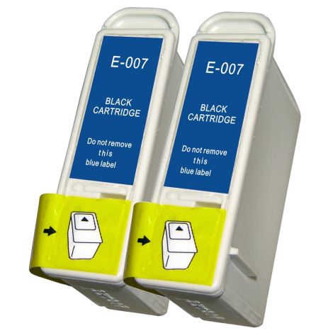 Kartuša Epson T007, dvojni paket, črna (black), alternativni
