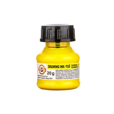 Tehnična barva KOH-I-NOOR 20 g, rumena