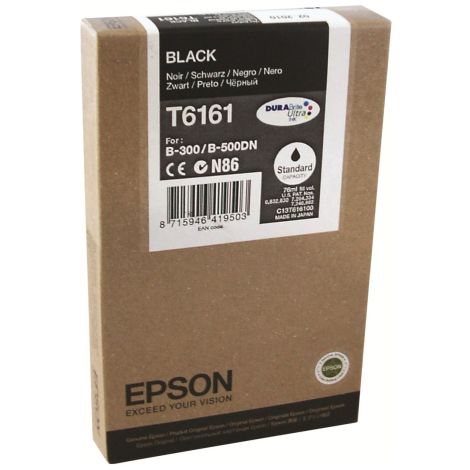 Kartuša Epson T6161, črna (black), original