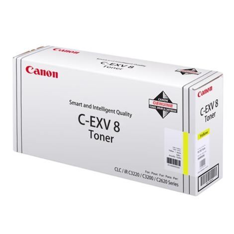 Toner Canon C-EXV8, rumena (yellow), originalni