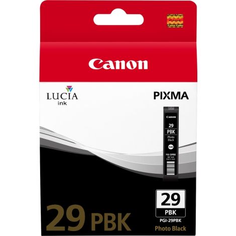 Kartuša Canon PGI-29PBK, foto črna (photo black), original