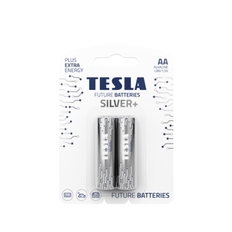 TESLA - baterija AA SILVER+, 2 kom, LR06 13060220