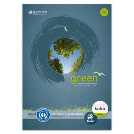 Beležnica Format Werk Ursus Green A4 50 kvadratnih listov