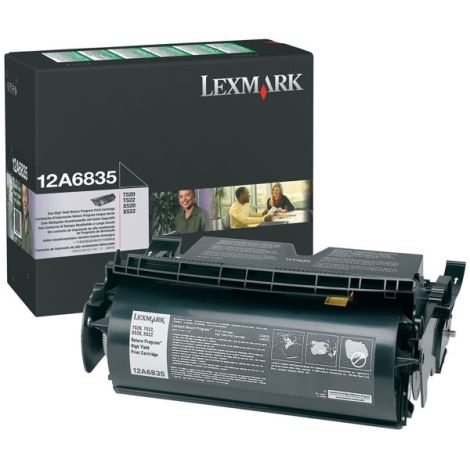 Toner Lexmark 12A6835 (T520, T522), črna (black), originalni