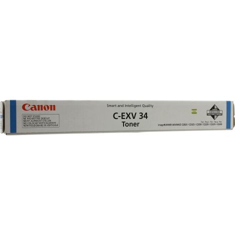 Toner Canon C-EXV34, cian (cyan), alternativni