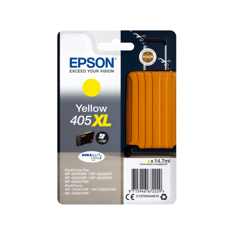 Kartuša Epson 405XL, T05H4, C13T05H44010, rumena (yellow), original