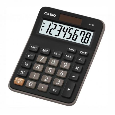 Kalkulator Casio MX-8B črn